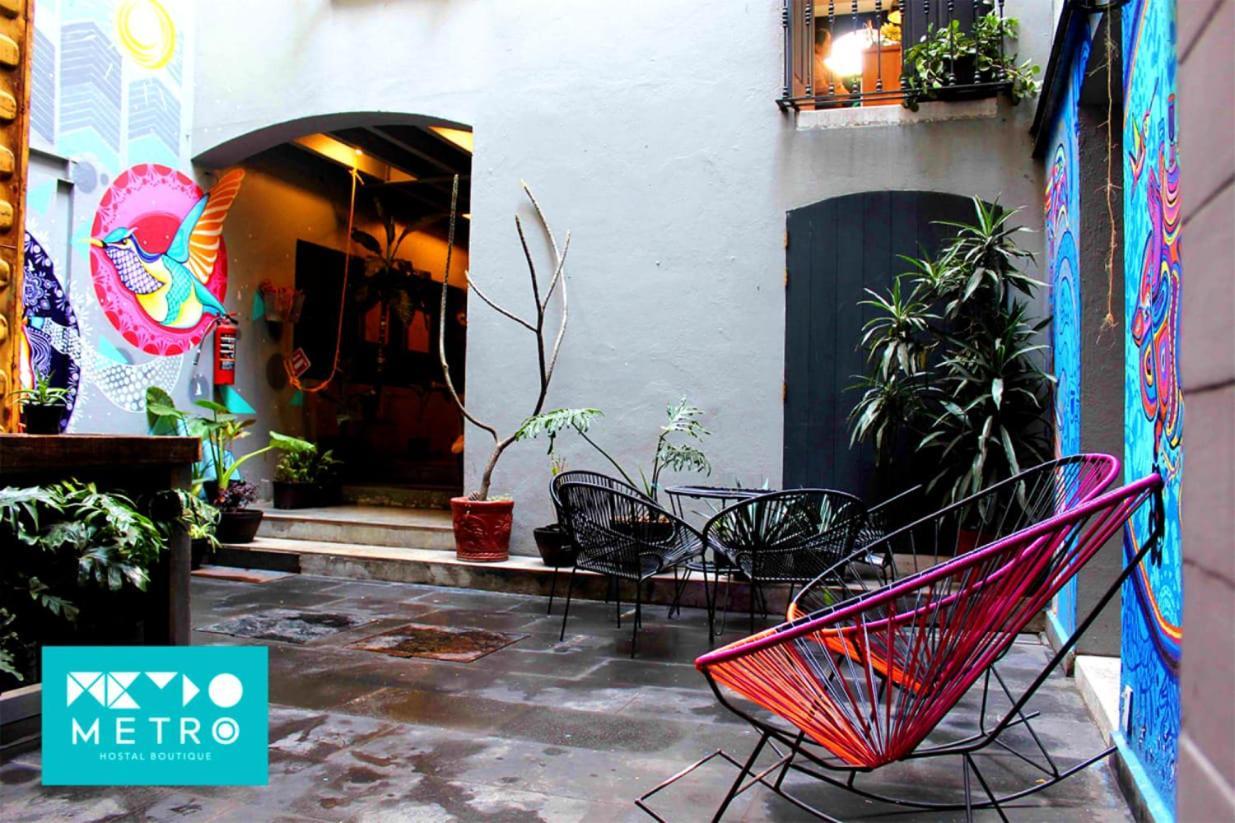 Metro Hostal Boutique Мехіко Екстер'єр фото